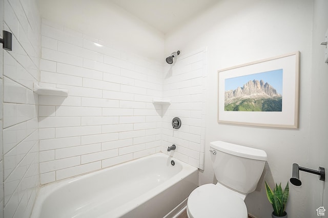 302 W 80 N, Moroni, UT 84646 - full bathroom featuring toilet and shower / bathtub combination