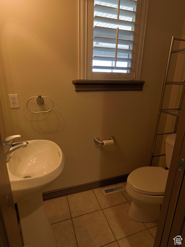 5160 W 5725 S, Hooper, UT 84315 - bathroom featuring toilet and tile patterned floors