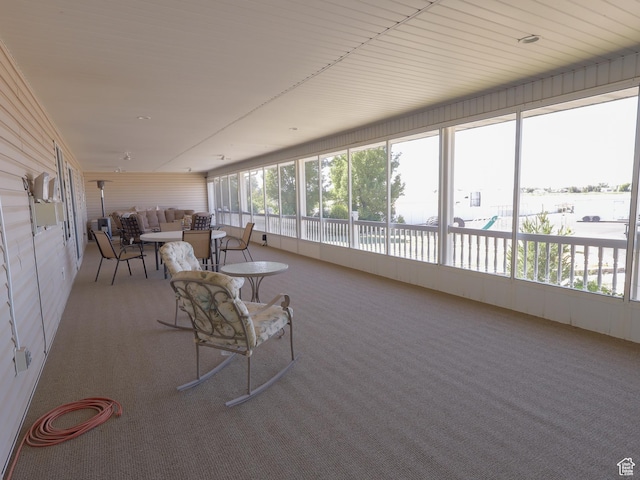 5160 W 5725 S, Hooper, UT 84315 - sunroom / solarium featuring carpet floors