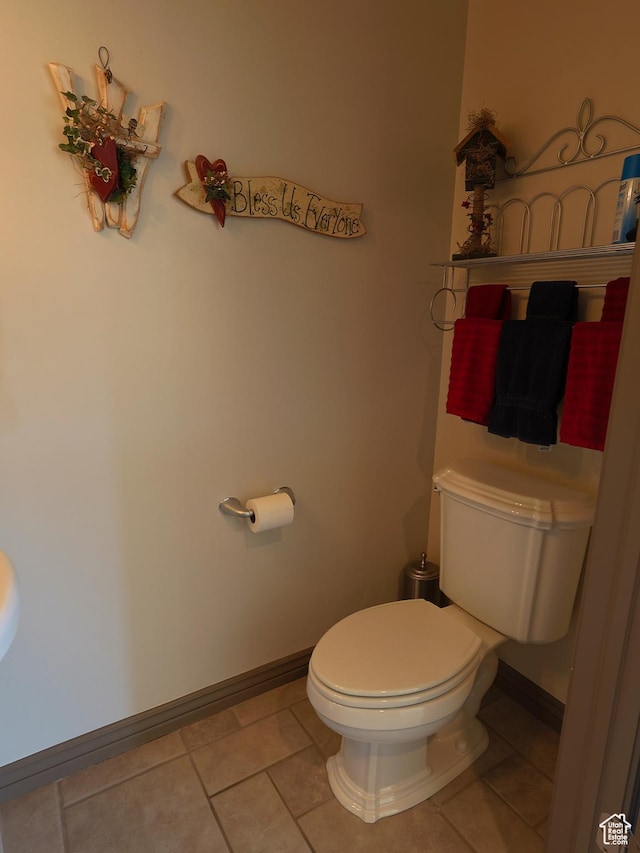5160 W 5725 S, Hooper, UT 84315 - bathroom featuring toilet and tile patterned floors