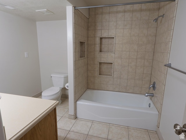 5160 W 5725 S, Hooper, UT 84315 - full bath with tile patterned flooring, vanity, and bathtub / shower combination