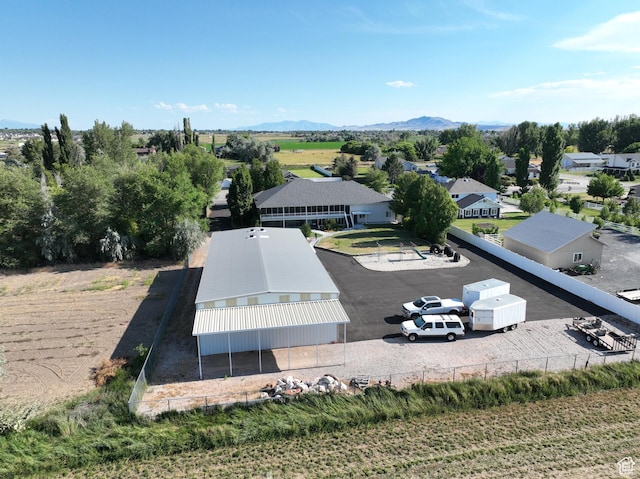 5160 W 5725 S, Hooper, UT 84315 - aerial perspective of suburban area featuring a mountainous background