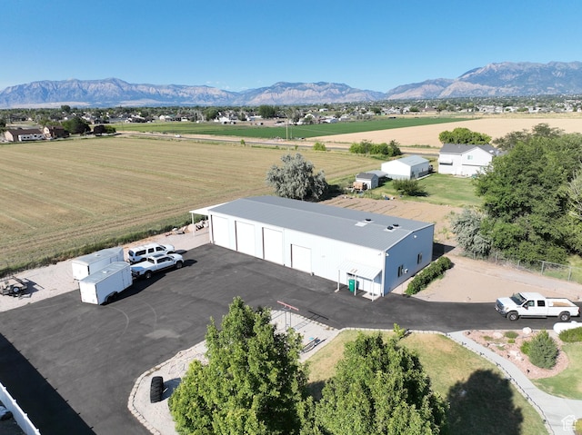 5160 W 5725 S, Hooper, UT 84315 - aerial view of sparsely populated area with a mountainous background