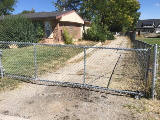 30 N Main St, Aurora, UT 84620 - view of side of property with brick siding