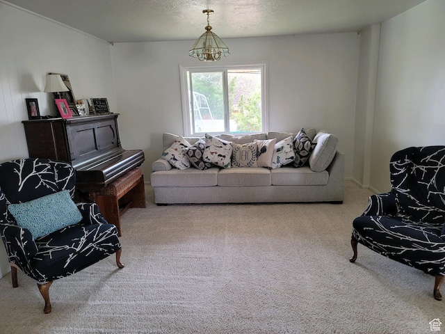 30 N Main St, Aurora, UT 84620 - view of carpeted living area