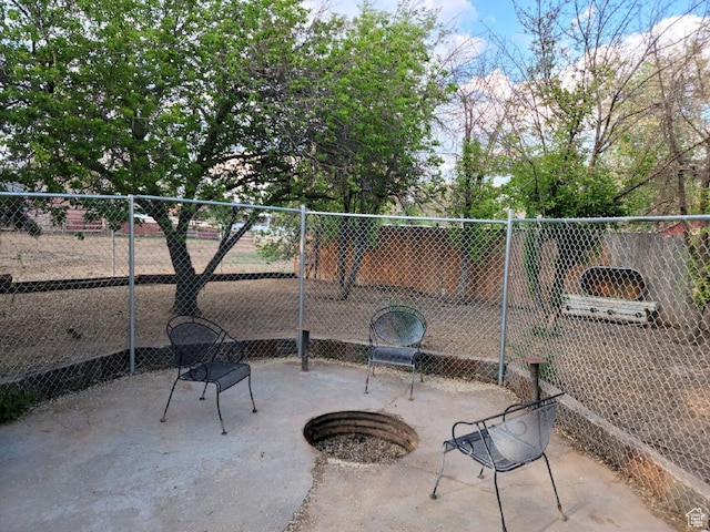 30 N Main St, Aurora, UT 84620 - fenced backyard with a patio