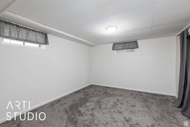 4746 S 250 W, Washington Terrace, UT 84405 - below grade area featuring carpet and baseboards