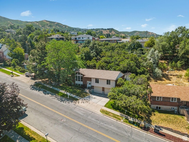 784 E 2150 S, Bountiful, UT 84010 - aerial view of property and surrounding area featuring a mountainous background