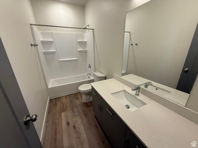652 E 12225 S Unit 38, Draper, UT 84020 - full bathroom with vanity, wood finished floors, and bathtub / shower combination