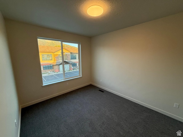 652 E 12225 S Unit 38, Draper, UT 84020 - empty room featuring dark carpet and a textured ceiling