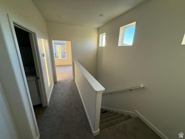 652 E 12225 S Unit 38, Draper, UT 84020 - stairway featuring carpet floors and plenty of natural light