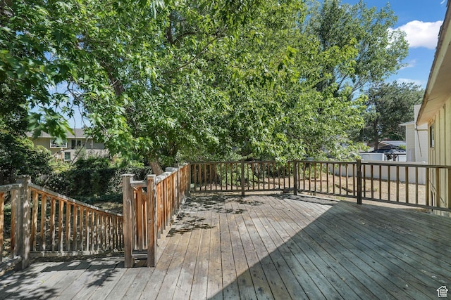 1469 E Winterwood Cir, Sandy, UT 84092 - view of wooden deck