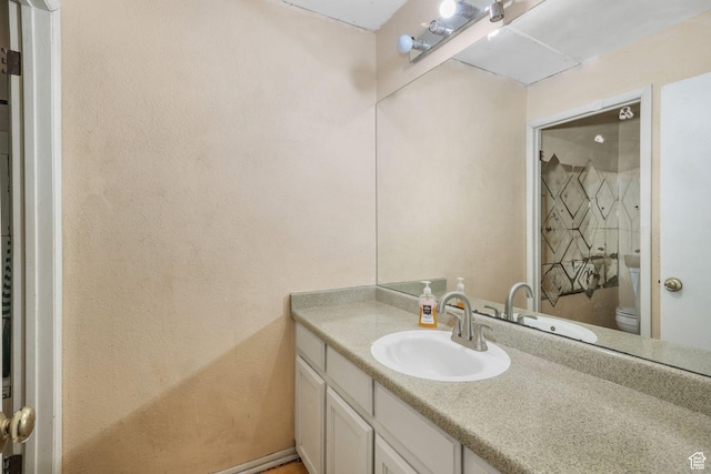 1469 E Winterwood Cir, Sandy, UT 84092 - bathroom with vanity and toilet