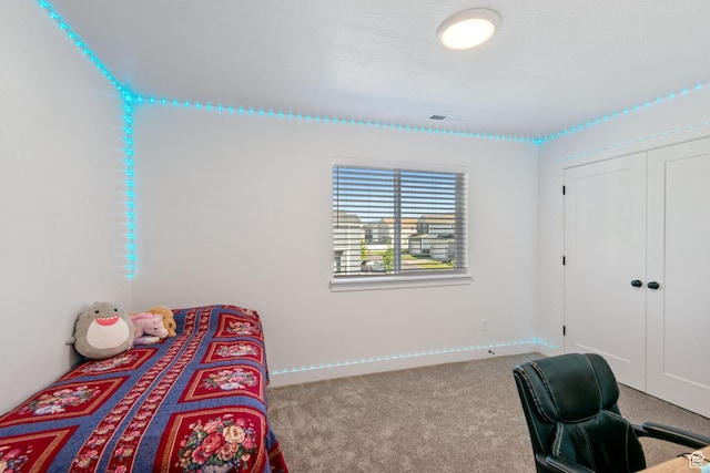 7310 N Green Pasture Ln, Eagle Mountain, UT 84005 - bedroom featuring carpet and a closet