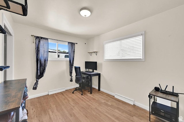1634 N 350 W, Sunset, UT 84015 - office space featuring wood finished floors and baseboard heating