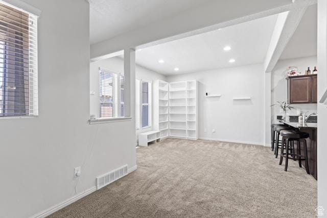 3057 S Finsbury Ln, West Valley City, UT 84120 - interior space with carpet flooring and recessed lighting