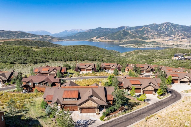 1658 E Viewside Cir, Hideout, UT 84036 - view of mountain background with a large body of water and nearby suburban area