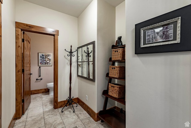 1658 E Viewside Cir, Hideout, UT 84036 - corridor featuring baseboards and light tile patterned floors