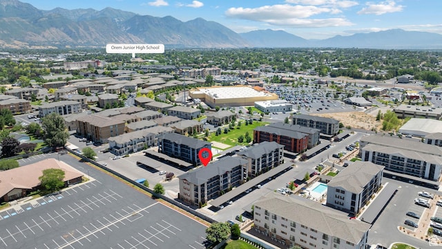 1026 N 1090 W Unit 402, Orem, UT 84057 - aerial view of a mountain backdrop