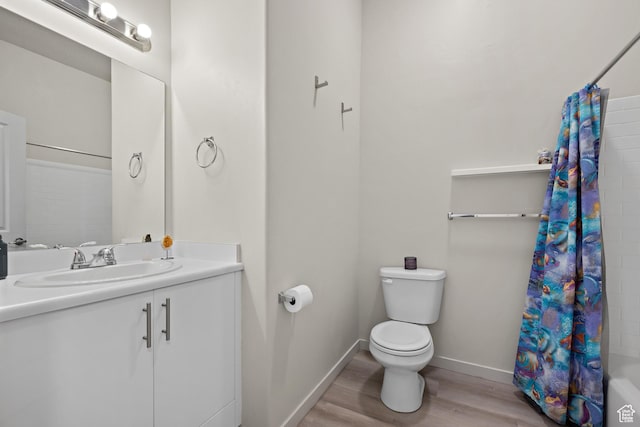 1026 N 1090 W Unit 402, Orem, UT 84057 - full bath with wood finished floors, vanity, and shower / bath combination with curtain