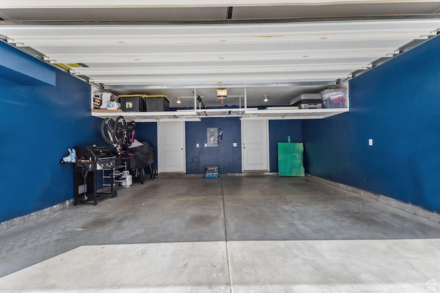 14764 S Rising Star Way W, Bluffdale, UT 84065 - garage with baseboards