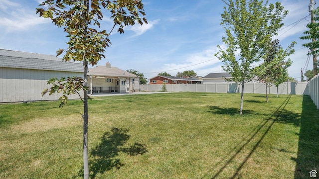 5398 S 2300 W, Roy, UT 84067 - fenced backyard featuring a patio