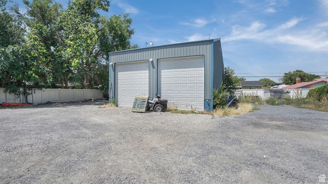 5398 S 2300 W, Roy, UT 84067 - view of detached garage