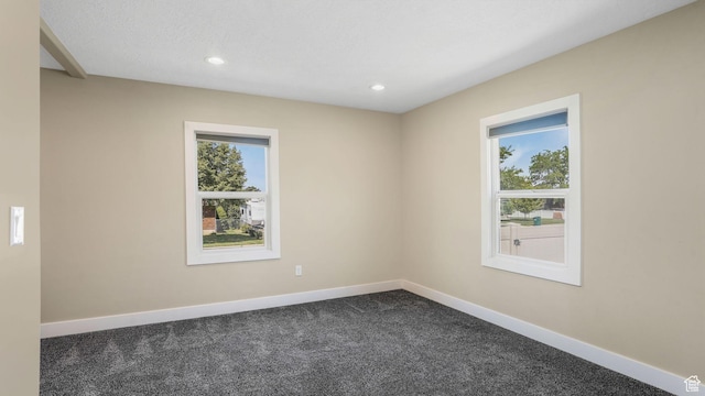 5398 S 2300 W, Roy, UT 84067 - spare room featuring dark carpet and recessed lighting