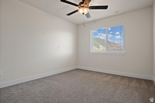 3056 E 80 S, Spanish Fork, UT 84660 - carpeted empty room with baseboards and a ceiling fan
