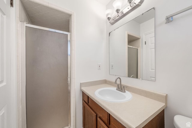 5608 S 700 W, Murray, UT 84123 - bathroom with vanity and a shower stall