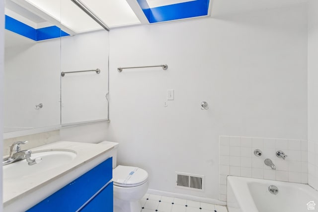 750 E Three Fountains Dr Unit 96, Murray, UT 84107 - bathroom featuring a garden tub and vanity