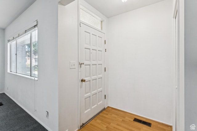 750 E Three Fountains Dr Unit 96, Murray, UT 84107 - entryway with light wood finished floors
