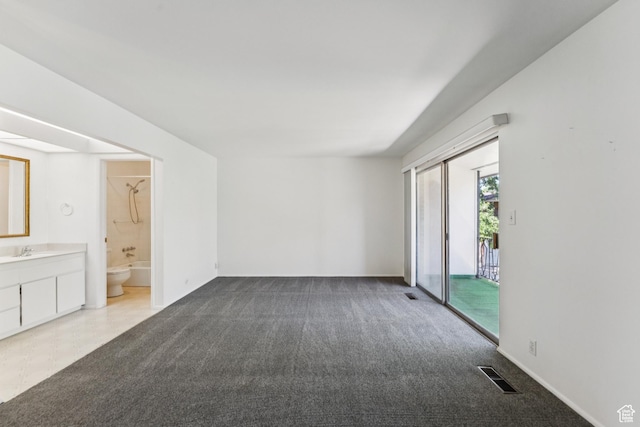 750 E Three Fountains Dr Unit 96, Murray, UT 84107 - carpeted spare room featuring a sink