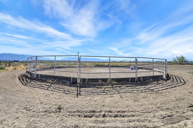 4171 W 2425 N, Hooper Davis Cnty, UT 84315 - view of yard with a mountain view and a view of rural / pastoral area