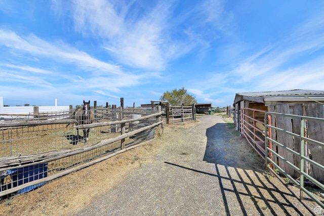 4171 W 2425 N, Hooper Davis Cnty, UT 84315 - view of yard featuring an exterior structure and an outbuilding