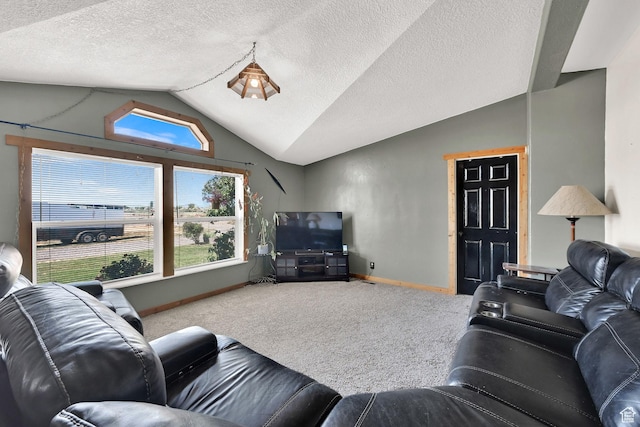 4171 W 2425 N, Hooper Davis Cnty, UT 84315 - living room with lofted ceiling and carpet floors