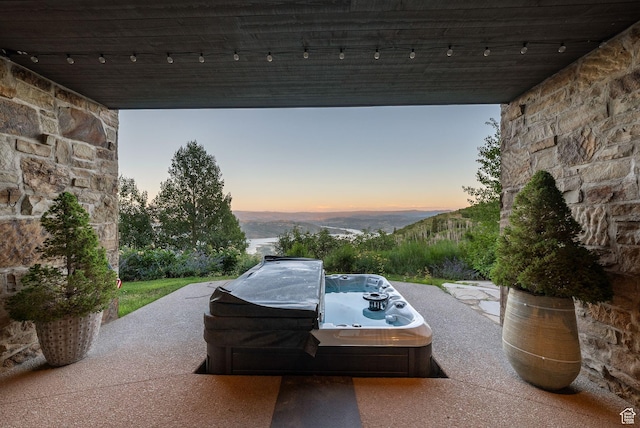 10399 Summit View Dr N, Park City, UT 84060 - view of patio / terrace