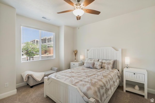 5336 W 3180 S, Hurricane, UT 84737 - carpeted bedroom with baseboards and a ceiling fan