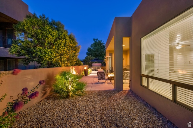 5336 W 3180 S, Hurricane, UT 84737 - view of yard with a patio area