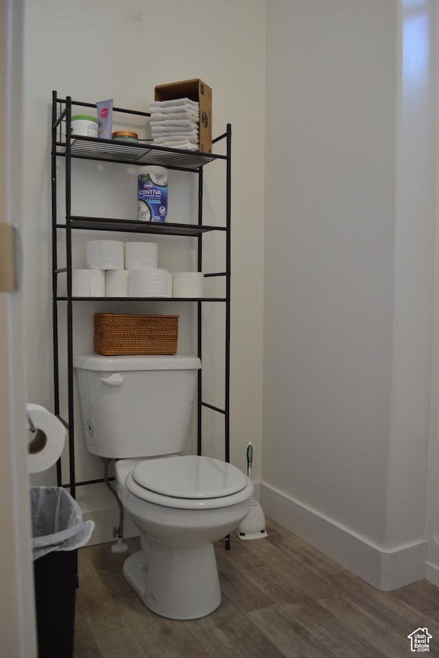 680 N 380 W Unit Z303, Vineyard, UT 84059 - bathroom featuring toilet and wood finished floors