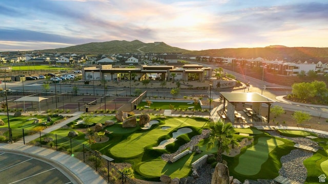 1391 S Padre Bay Dr Unit 4075, Washington, UT 84780 - surrounding community with a mountain view, a residential view, and golf course view