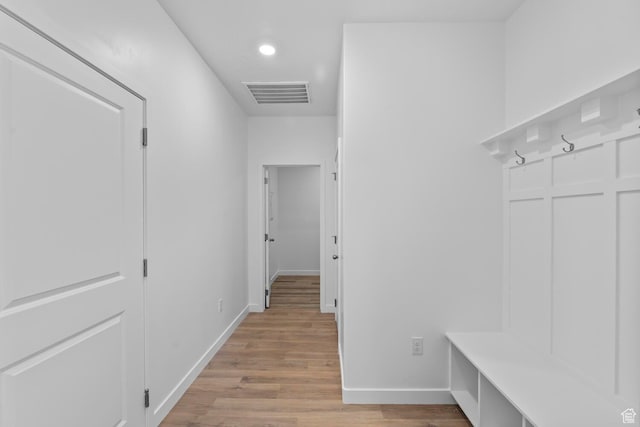 1391 S Padre Bay Dr Unit 4075, Washington, UT 84780 - mudroom with light wood finished floors and recessed lighting