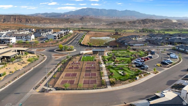 1391 S Padre Bay Dr Unit 4075, Washington, UT 84780 - aerial view of residential area with a mountain backdrop