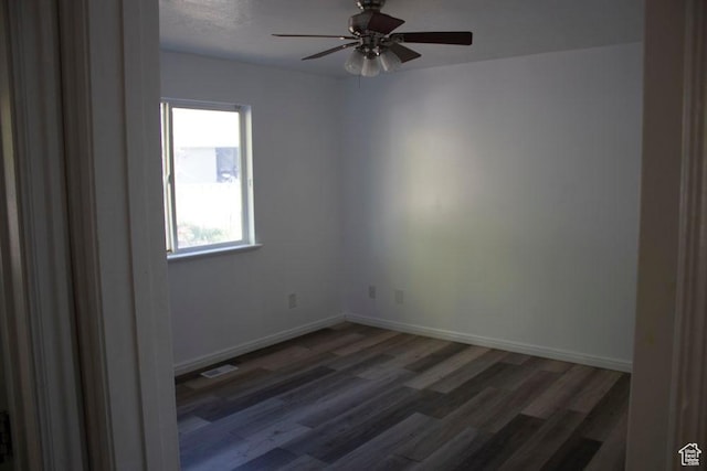 41 W 770 N, Santaquin, UT 84655 - unfurnished room featuring ceiling fan and wood finished floors