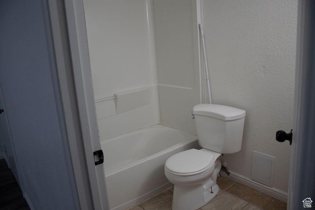 41 W 770 N, Santaquin, UT 84655 - bathroom with tile patterned floors, shower / bath combination, and a textured wall