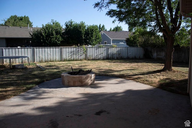 41 W 770 N, Santaquin, UT 84655 - fenced backyard featuring a patio
