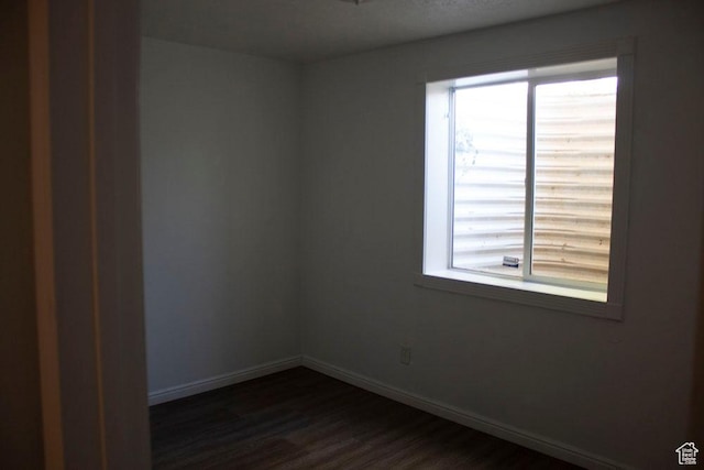 41 W 770 N, Santaquin, UT 84655 - spare room with dark wood-style floors and plenty of natural light