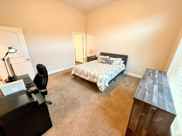 1768 W 300 S Unit D, Springville, UT 84664 - bedroom featuring an office area and carpet flooring