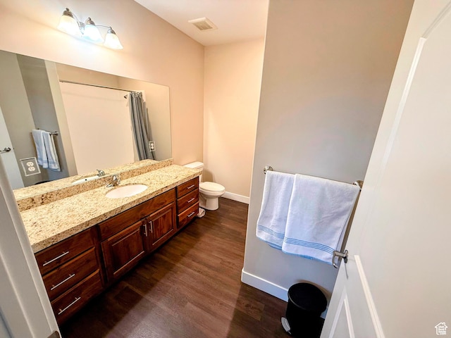 1768 W 300 S Unit D, Springville, UT 84664 - full bathroom featuring wood finished floors, vanity, and a shower with curtain