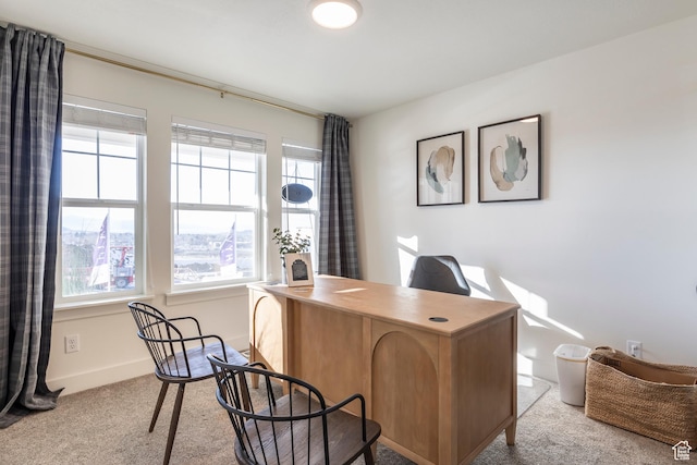 160 S 940 E, Santaquin, UT 84655 - home office featuring light colored carpet and healthy amount of natural light